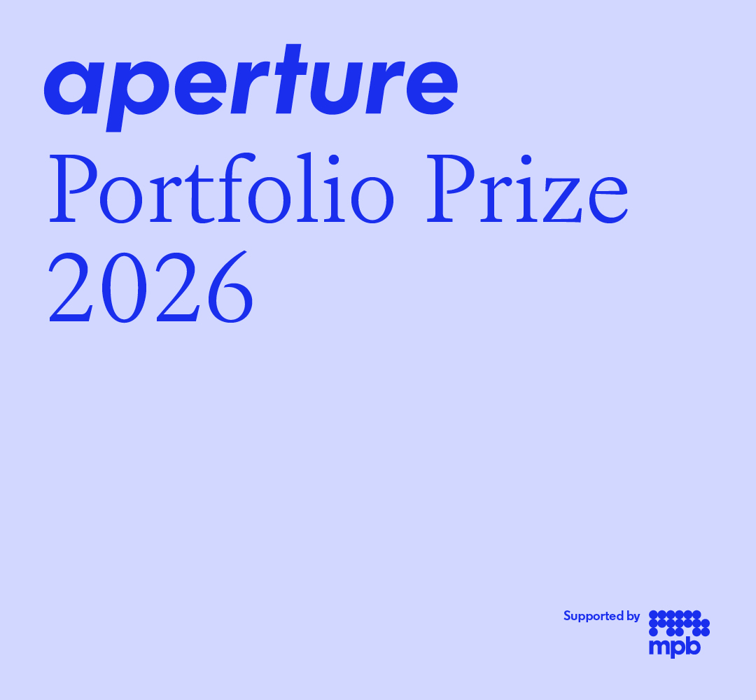 2026 Aperture Portfolio Prize Graphic